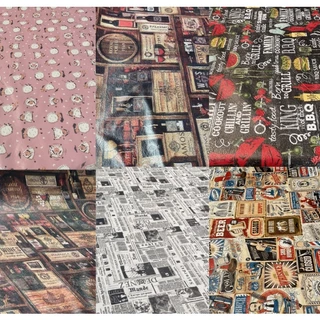 Tecido Corino Estampado 1,0m X 1,40m Korino Courino Cadeiras e Sofás