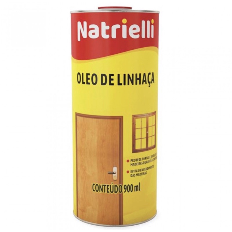 Oleo De Linhaça Impermeabilizante Madeira 900ml Natrielli