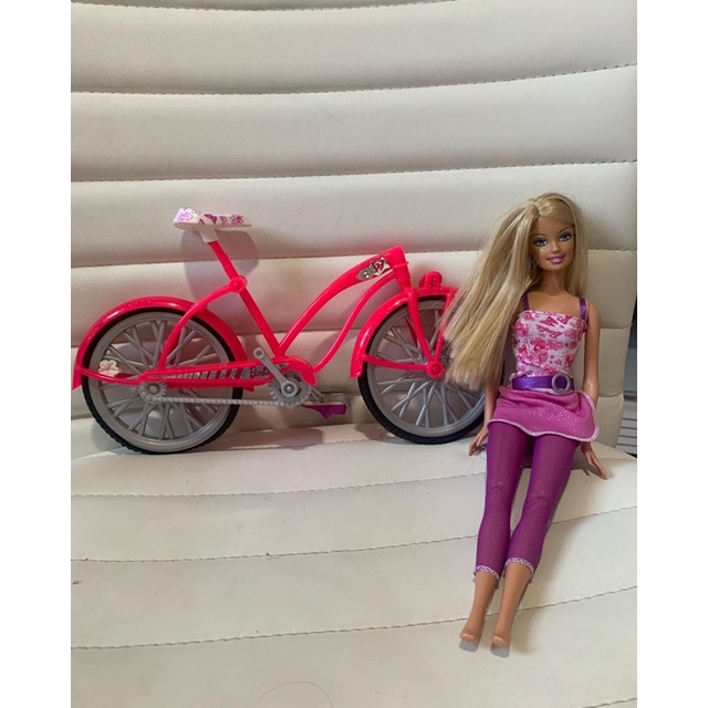 Barbie con bicicleta clearance