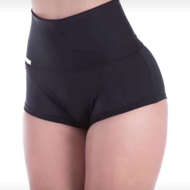 Short Cinta Box Suplex Confort Cintura Alta Compressão