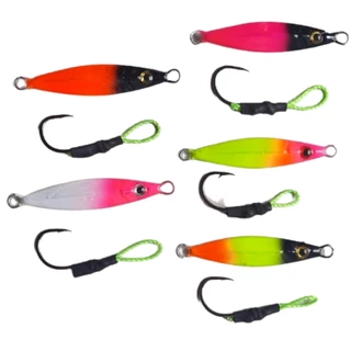 Kit 5 Isca artificial jumping jig para pesca - micro Jack para pescaria ultra light 6 , 8, 10g