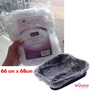 Protetor de Bacia para Pedicure com 50un. da Vilty Care