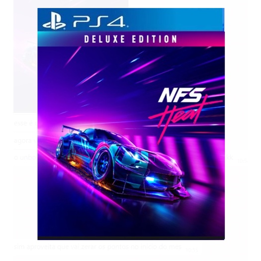 Need For Speed Heat Deluxe Edition P S 4 Shopee Brasil