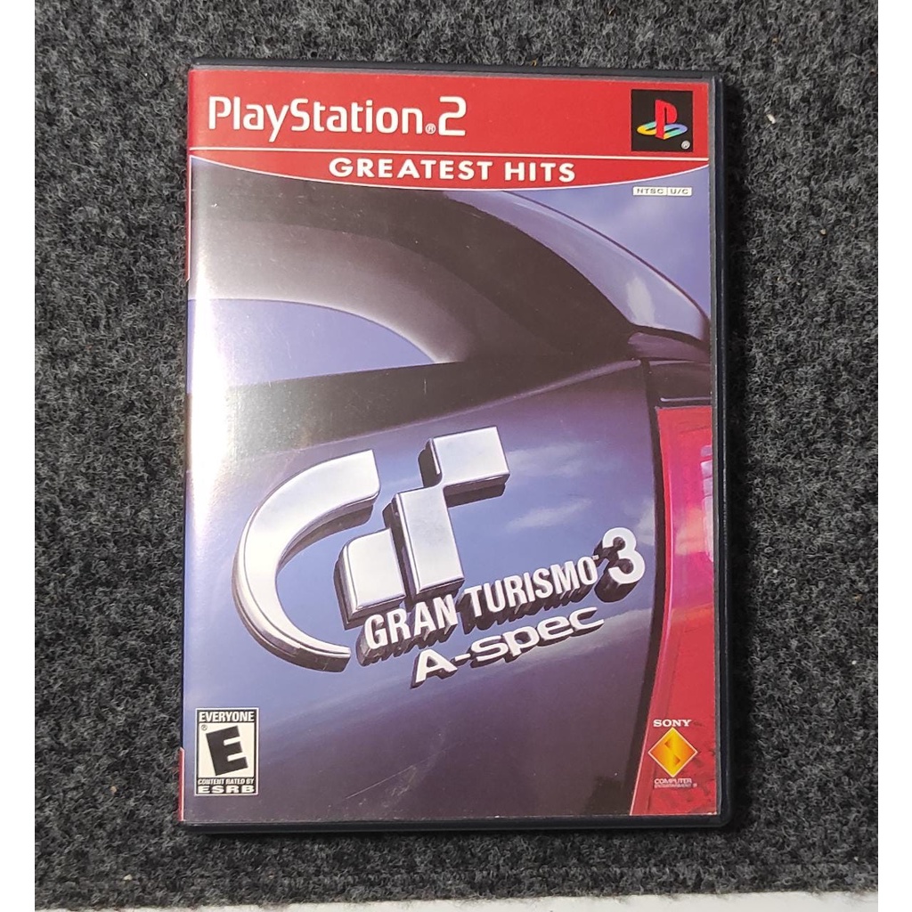 Gran Turismo 3 A-Spec PS2 (Platinum) PAL *No Manual