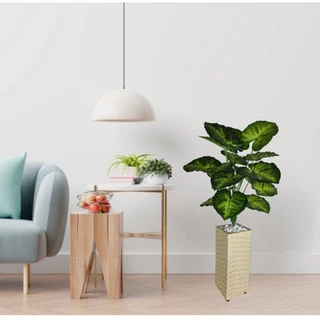 Planta Artificial Comigo Ninguem Pode Decoraçao Arranjo + Vaso a Pronta Entrega
