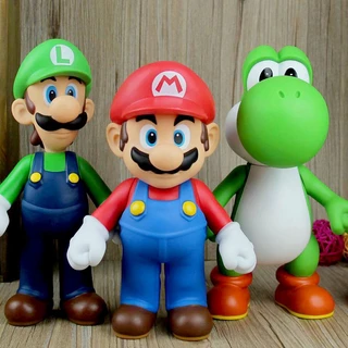 CAOF Bonecos Super Mario 10cm articulado Action Figure - Custom Arts