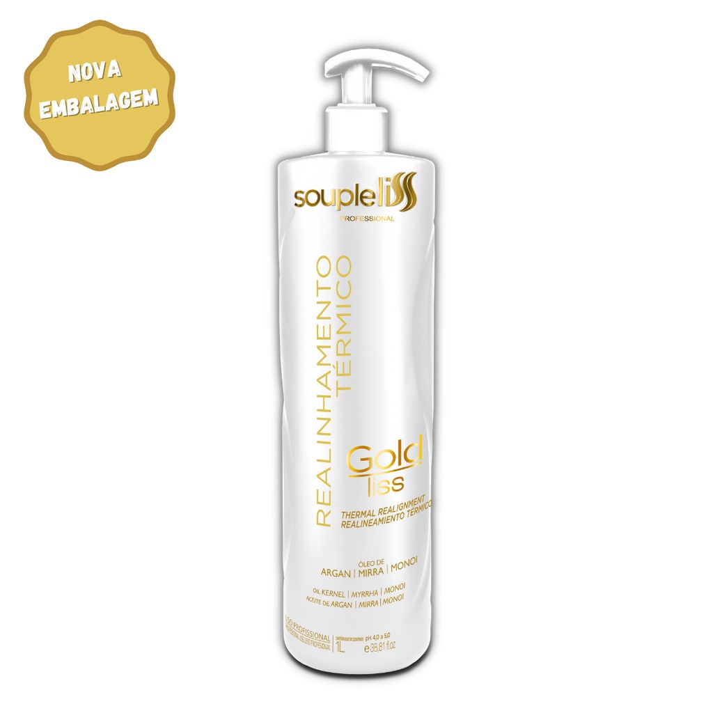 Realinhamento Térmico Gold Free 1 LT Soupleliss Professional