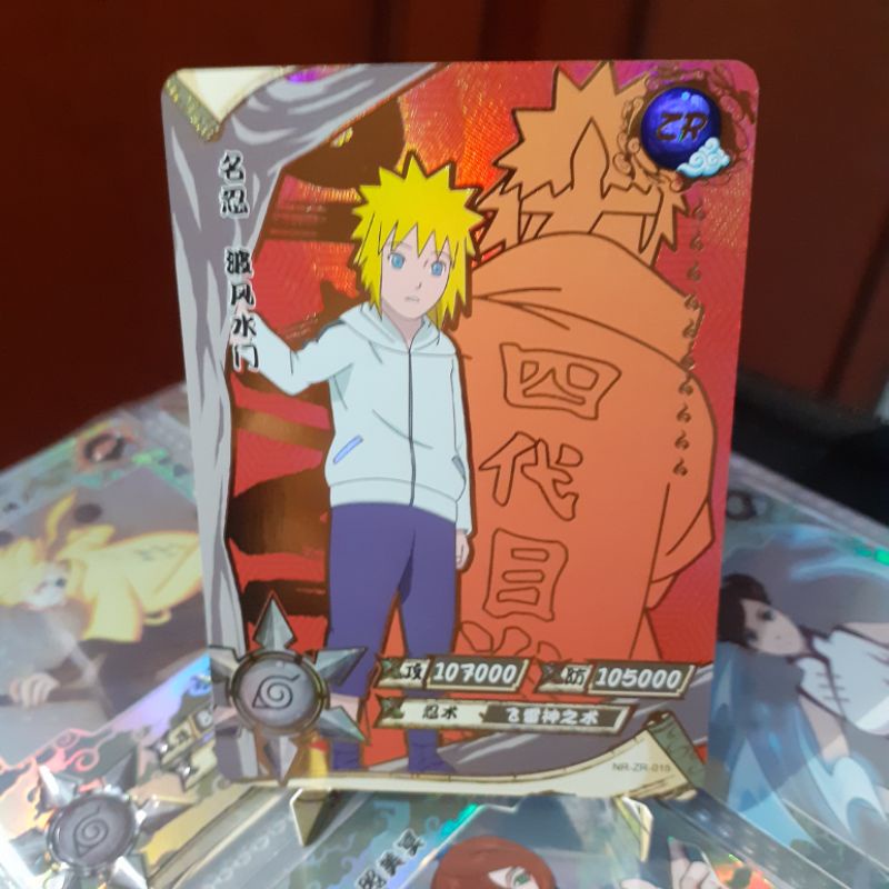Naruto Shippuden Kayou Card Game ZR Raro TCG 1° Edição Original