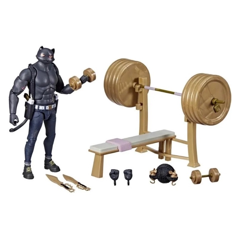 Figura Fortnite Meowscles - (SHADOW) Victory Royale Series - Original Hasbro™ F4962