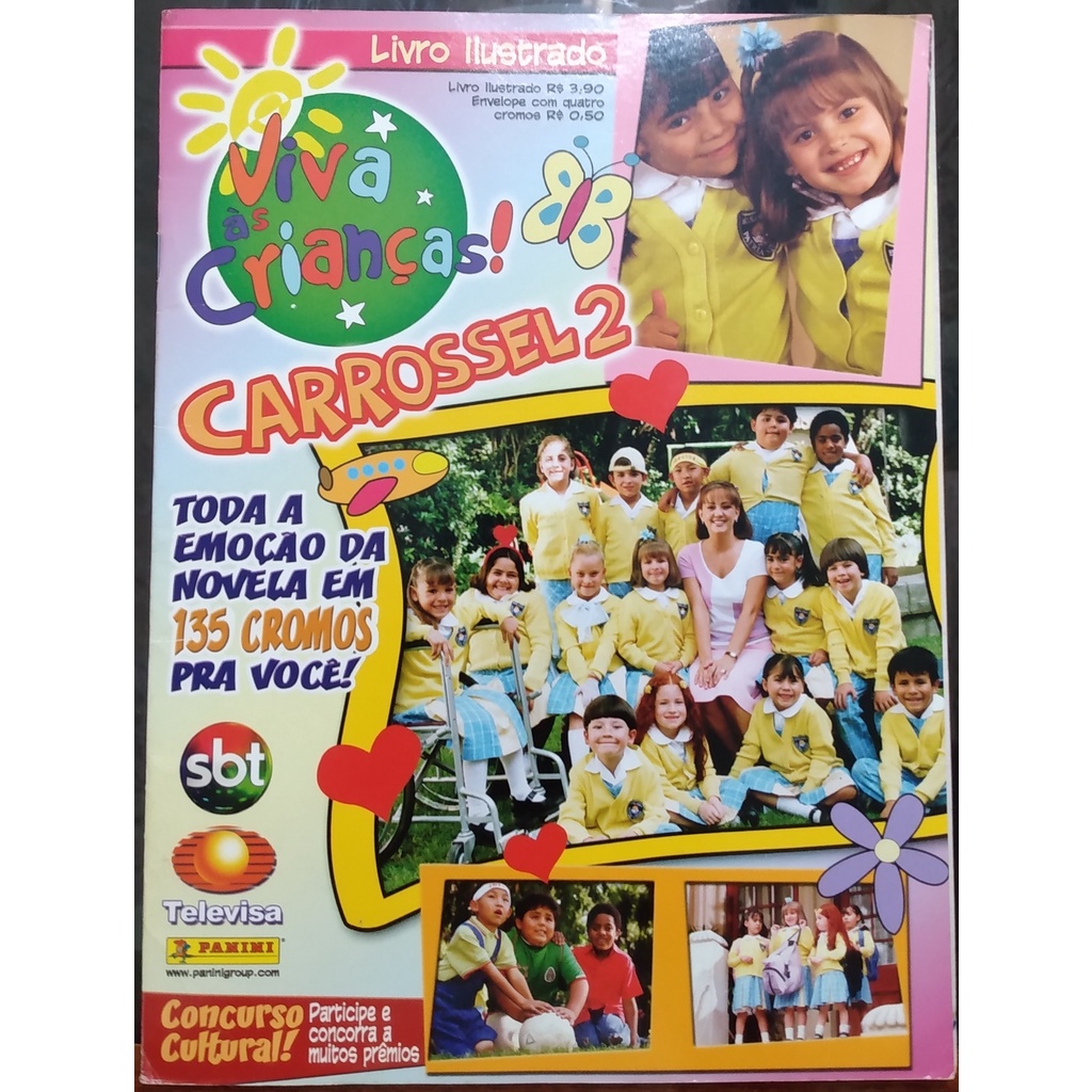 album de figurinhas carrossel 2 | Shopee Brasil