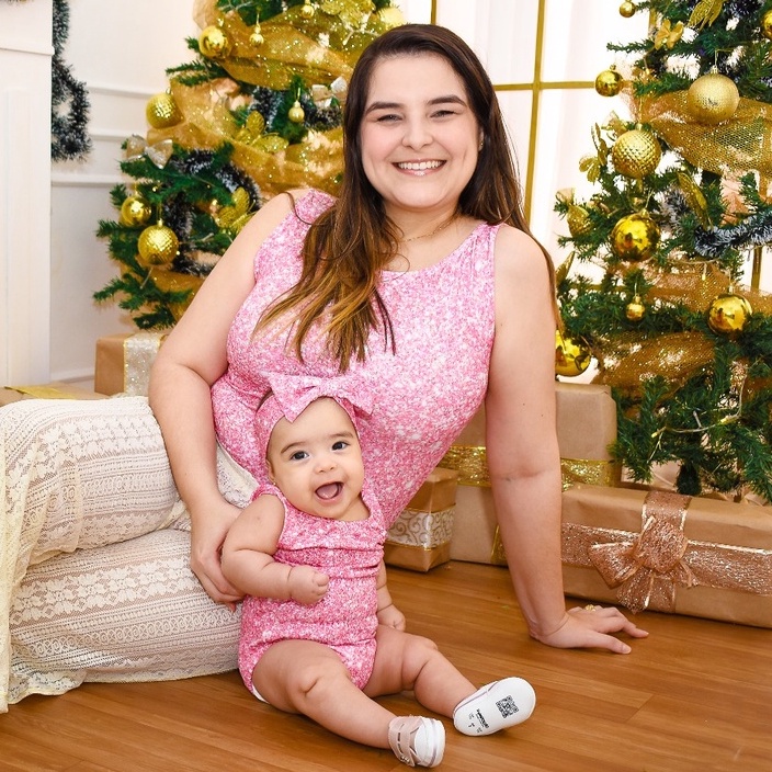 Roupa de natal store mae e filha