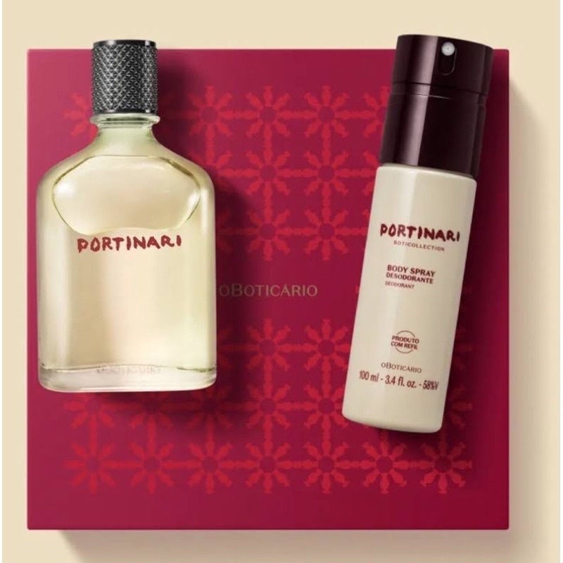 Perfume Portinari kit com desodorante | Shopee Brasil