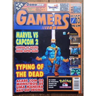Revista Gamers 65 (marvel Vs Capcom 2, Typing Of The Dead)