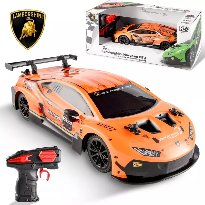 Carro de corrida com controle remoto, 2WD 2.4Ghz 1:28 brinquedos