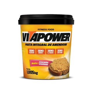 Pasta De Amendoim - Vitapower 1kg - Sabores Premium Sabor Cookies And Cream