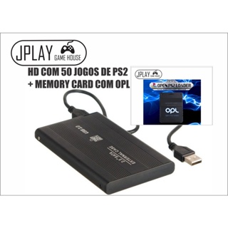 HD COM 100 JOGOS PS2 SUA ESCOLHA OPL