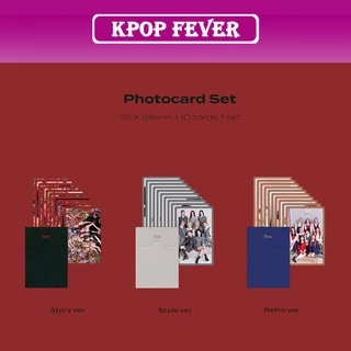 TWICE [EYES WIDE OPEN] OFFICIAL PHOTOCARD SET