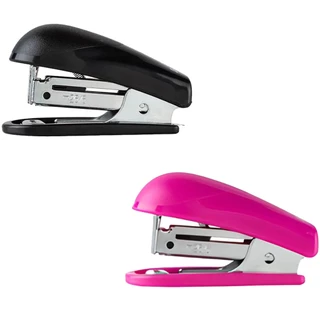 Mini Grampeador Plastico Mxg15 P/15 Folhas Maxprint em Oferta na Shopee