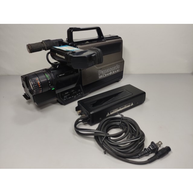 Antiga Filmadora Panasonic Vhs Omnimovie Leia Shopee Brasil