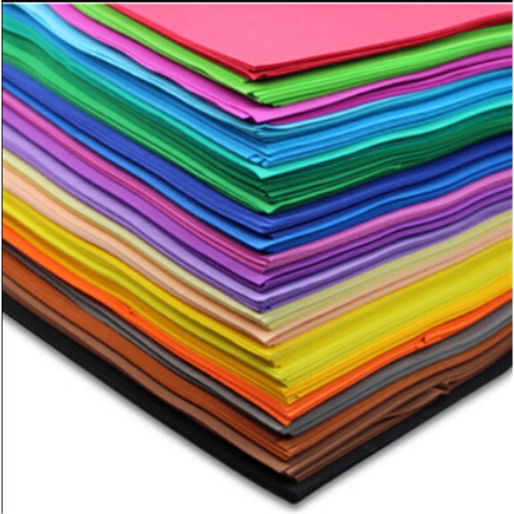 Placa E.V.A liso make 40x60 cm Kit com 10 Folhas (Colorido) | Shopee Brasil