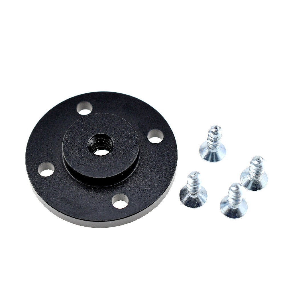 Suporte Parafusar Parede Mesa Madeira C/ Rosca 1/4 P/ Câmera