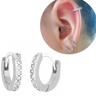 Piercing Argola Lisa em Prata Nariz Cartilagem