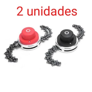 Kit 2 Trimmer Corrente Cortador de Grama- Aparador Para Roçadeira