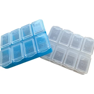 Porta Comprimido, Organizador De Remédios Semanal Caixa 7 dias - Plasnorthon