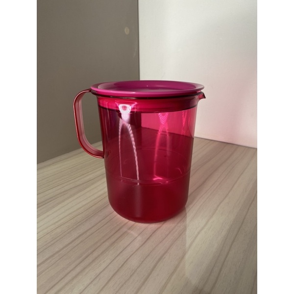 Jarra policarbonato rosa 1 litro tupperware | Shopee Brasil