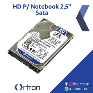 HD P/ NOTEBOOK SATA - SEMINOVO