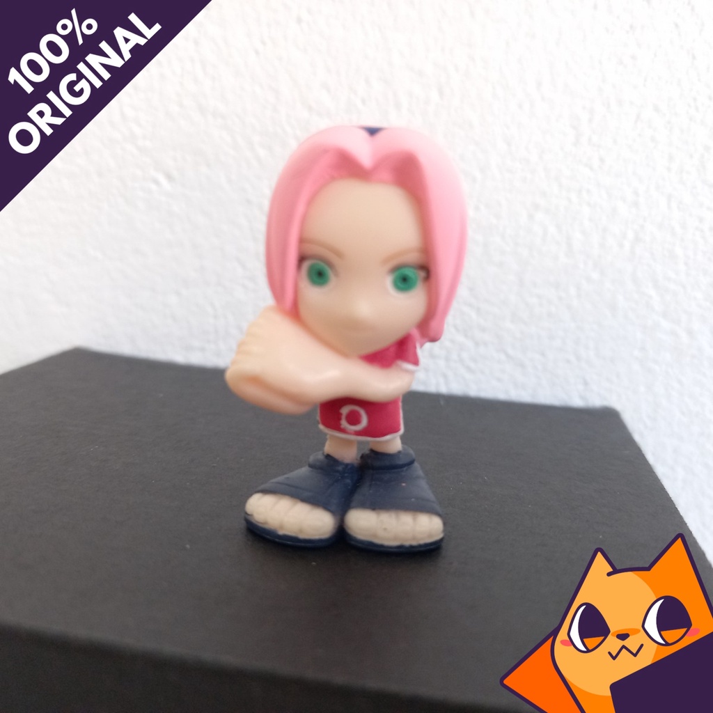 Sakura Haruno Set of 4 Naruto Ninja Ningyou Mini Figure collection Bandai  Japan