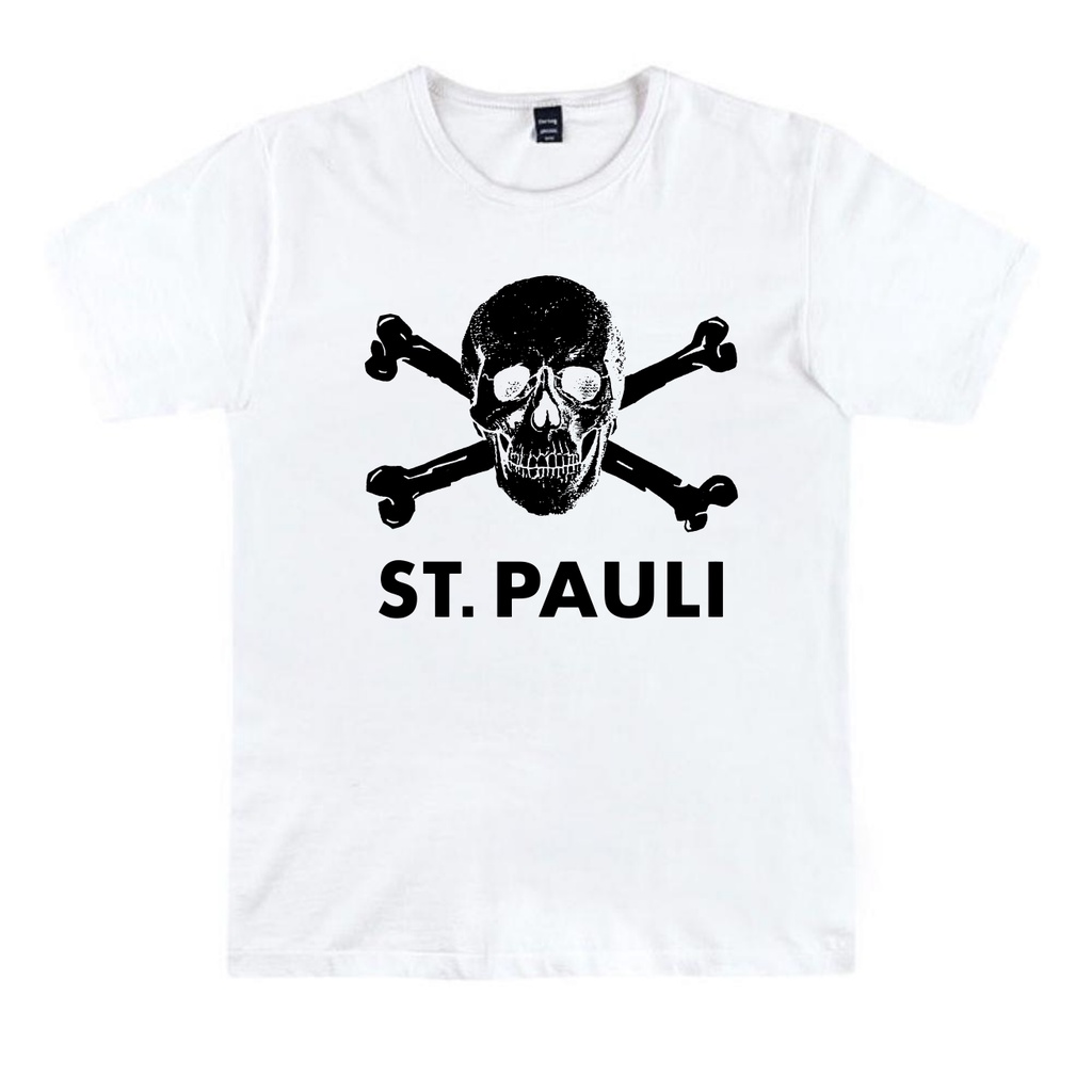 Fc St. Pauli - Camiseta Personalizada 100% Algodão - Plus Size