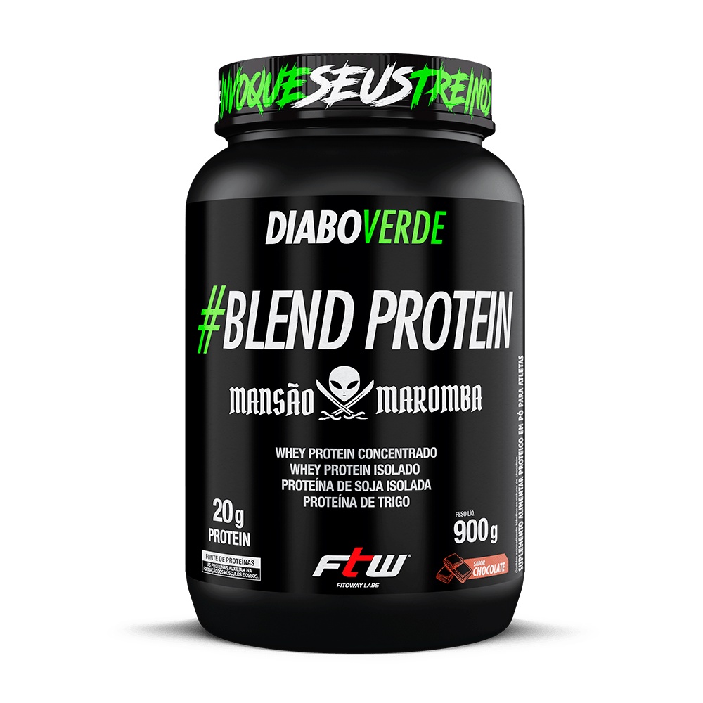 Whey Blend Protein Mansao Maromba 900g FTW Shopee Brasil