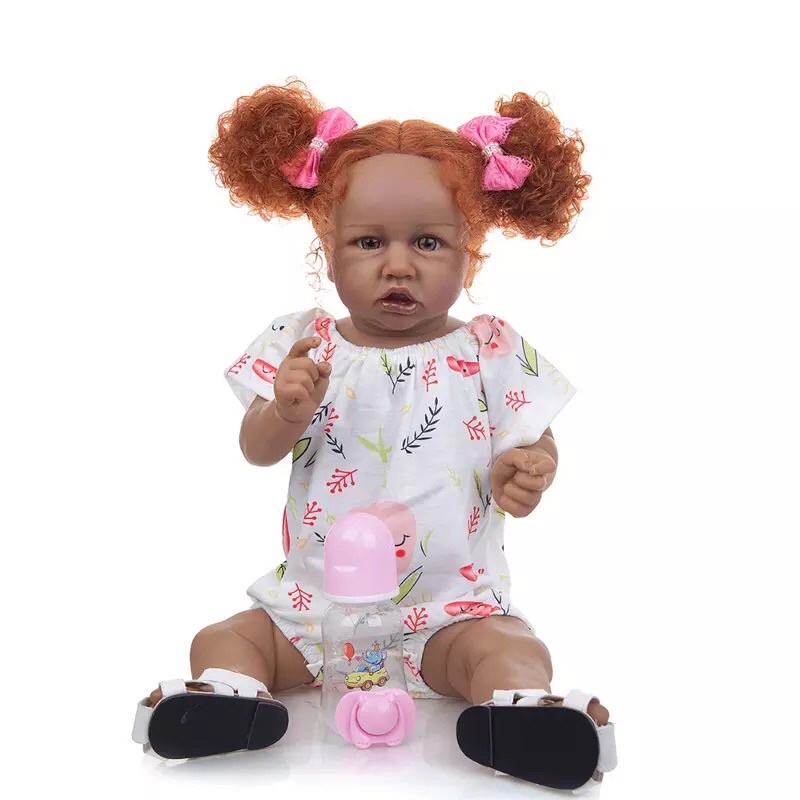 Bebê Reborn Negra Carol - UniDoll