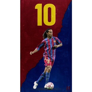 Quadro de Ronaldinho Gaúcho (R10) - QuadriLouco