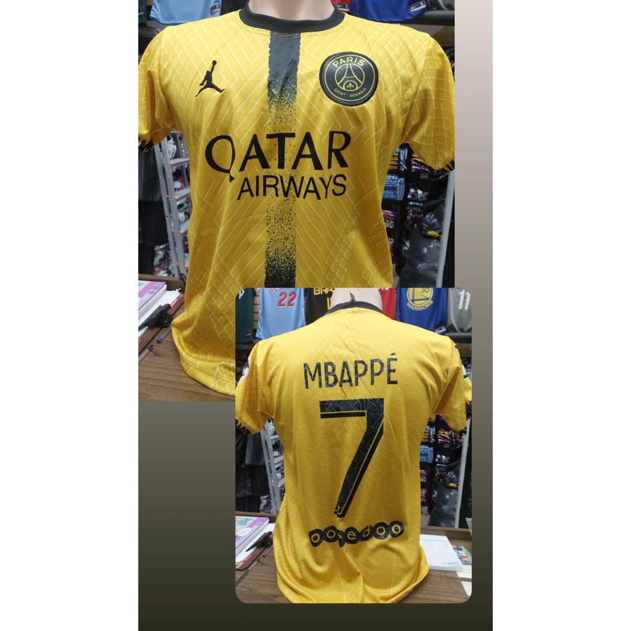 Camisa paris sale saint germain amarela