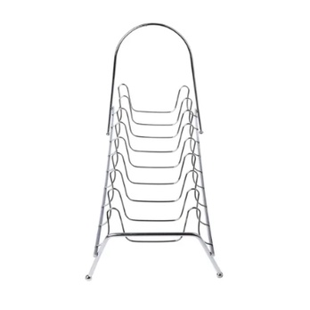 Escorredor De Louça Metal inox Cromado Para Casa Em Cozinha Multiuso Clink