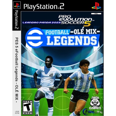 PES 2023 EFOOTBALL LEGENDS PS2 ISO DOWNLOAD GRÁTIS 