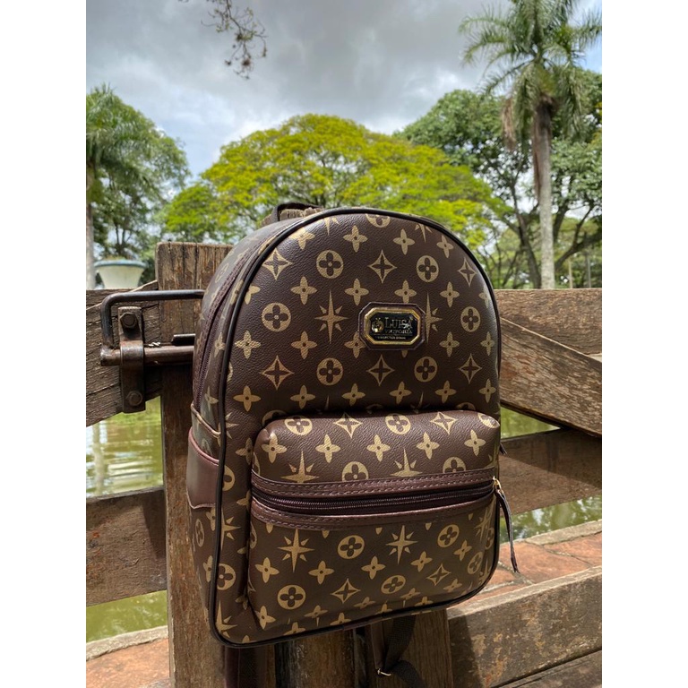 Mochila Bolsa Luisa Victoria LV Lançamento Linda Pensada Em Cada Detalhe PROMOÇÃO