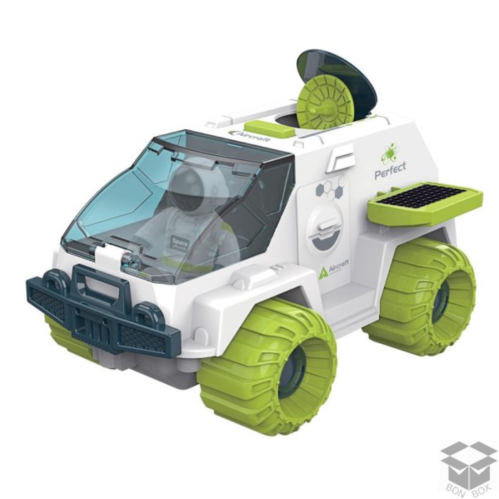 Carro Espacial Rover a Fricção Missão Espacial - ARK TOYS - c/ Boneco ...