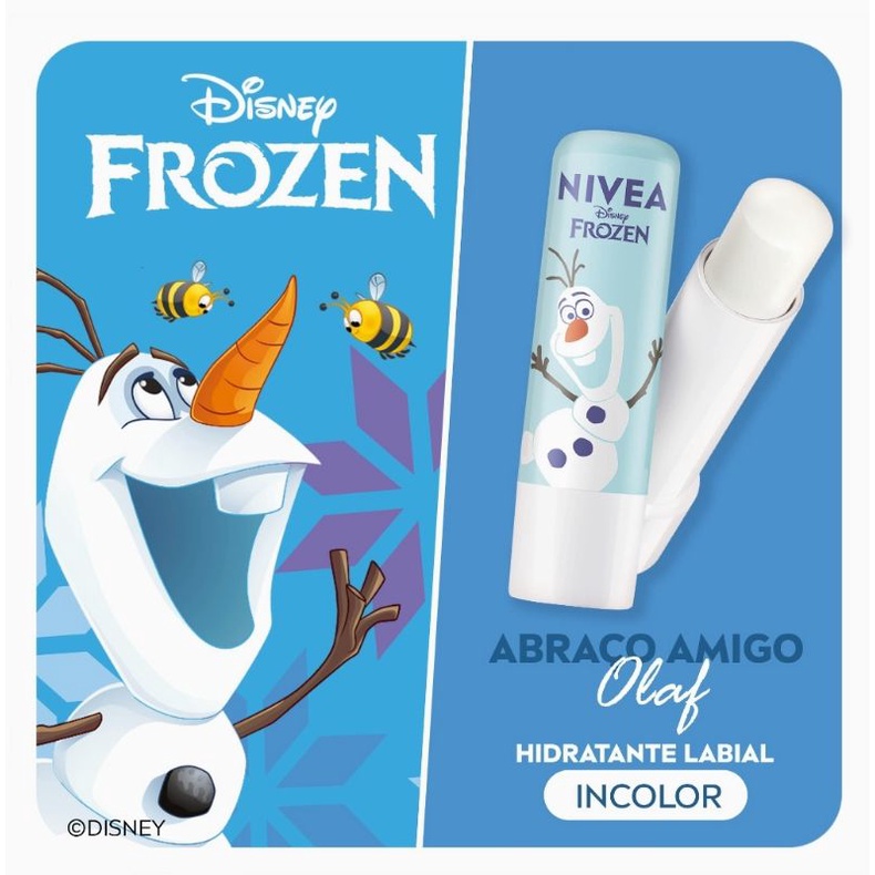 Nivea Hidratante Labial Incolor - Edição Limitada Disney Olaf, FPS 15 ...