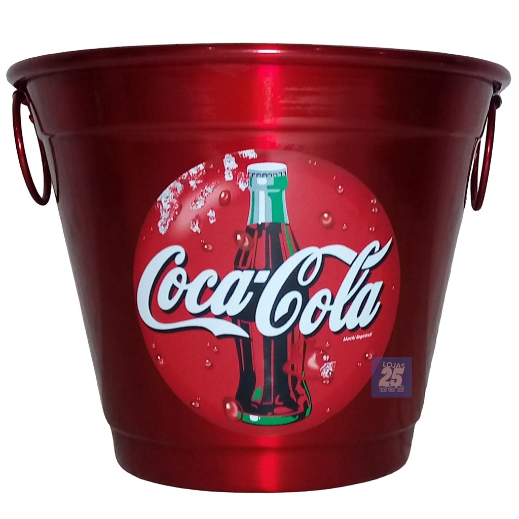 BALDE GELO COCA - COLA 5,3L - Casa dos Plásticos