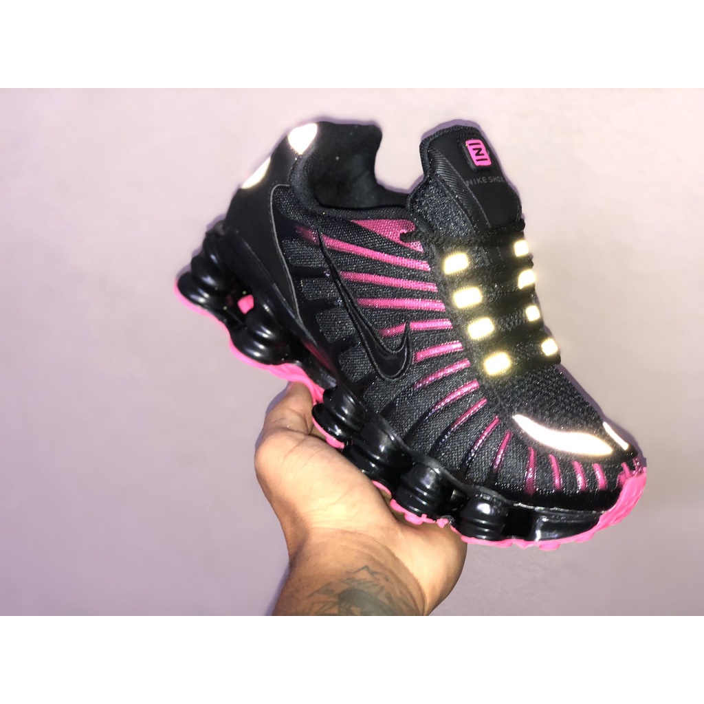 Tenis nike Shox 12 doze molas tradicional Infantil refletivo masculino ...