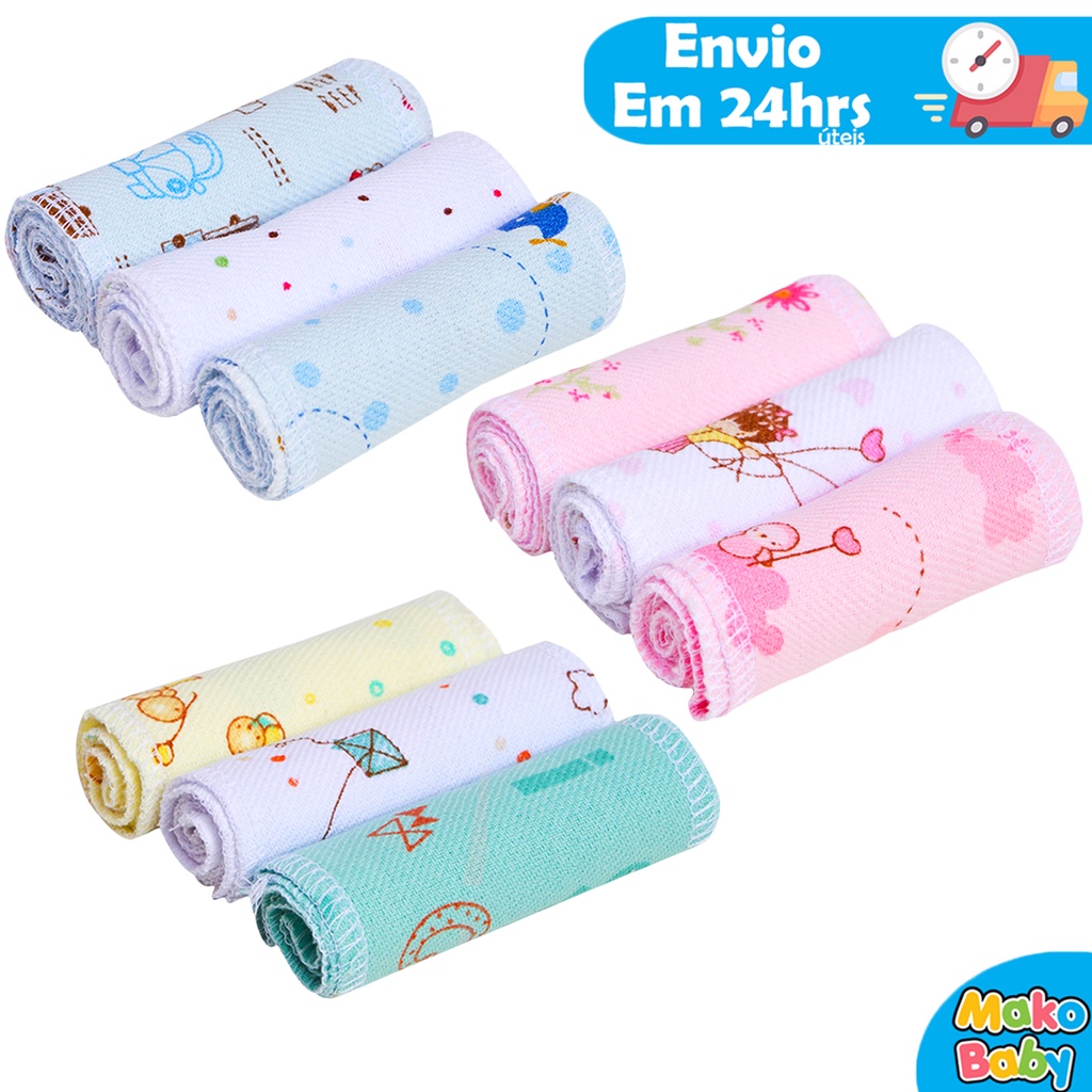 Faixa de Umbigo Recem nascido Kit com 3 unidades Enxoval bebe Papi | Shopee  Brasil