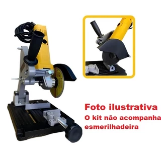 Suporte Para Esmerilhadeira 4' Vira Policorte Serra Rápida