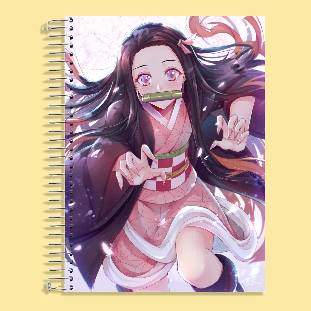 CADERNO DEMON SLAYER PERSONALIZADO e matérias Shopee Brasil