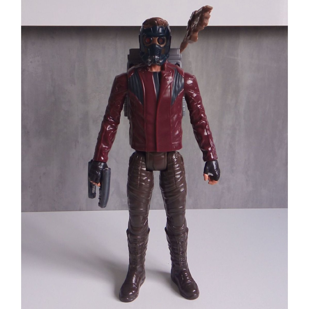 Boneco Star Lord Titan Hero 30cm Figura Guardiões Da Galáxia