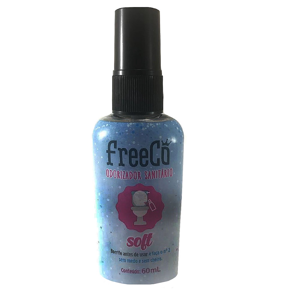Spray Bloqueador De Odores Free Co Eliminador Freeco Soft | Shopee Brasil