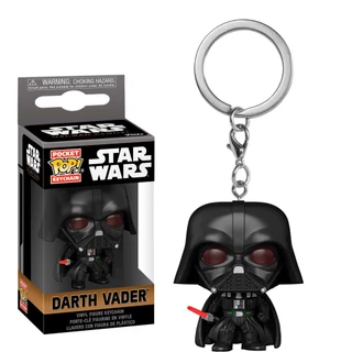 CHAVEIRO FUNKO POCKET POP KEYCHAIN STAR WARS OBI-WAN KENOBI - DARTH VADER NOVO ORIGINAL