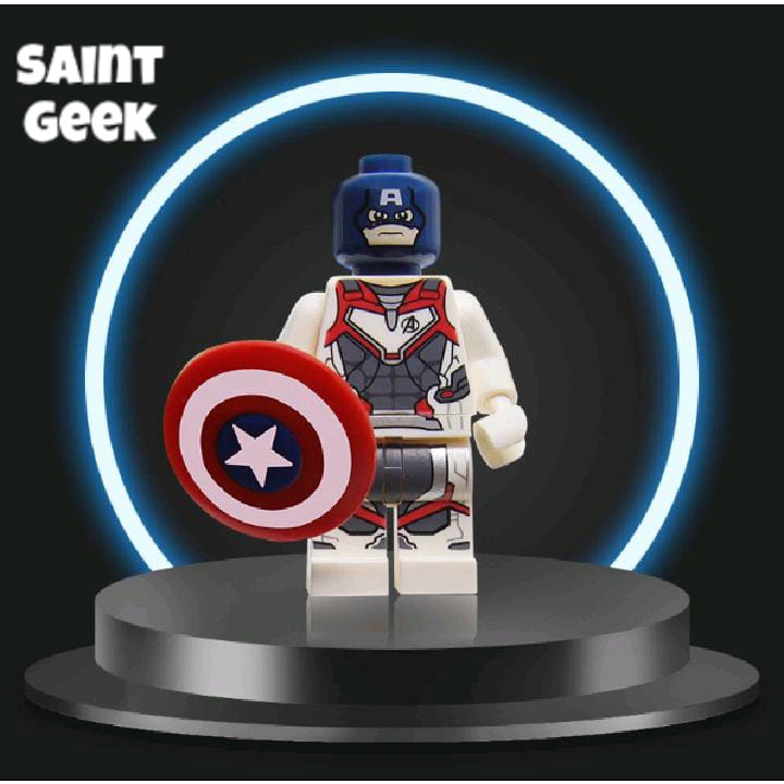 Capitão América - Compatível com Lego